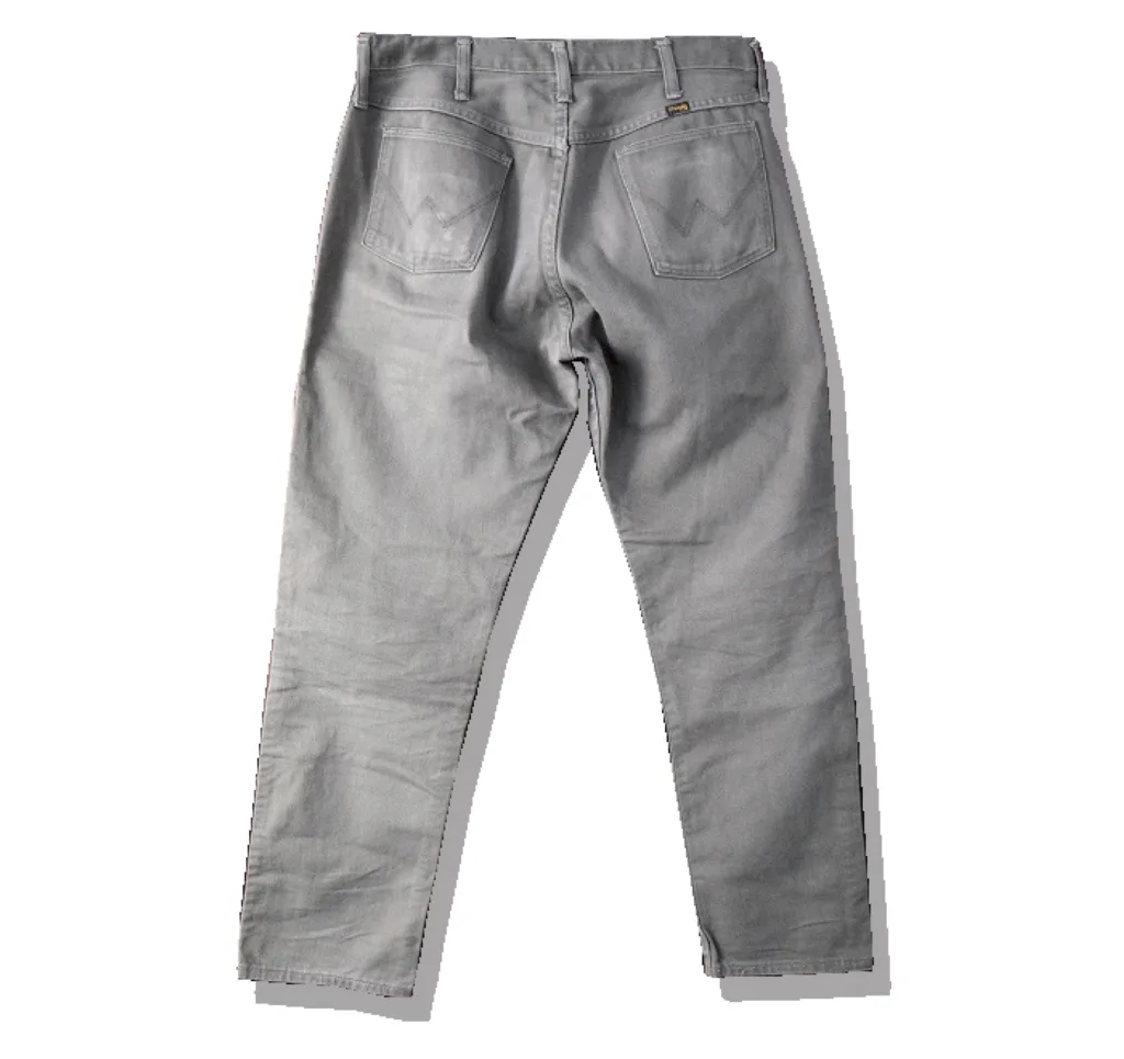 Wrangler 78MWZ Drill Pants Back 1960s