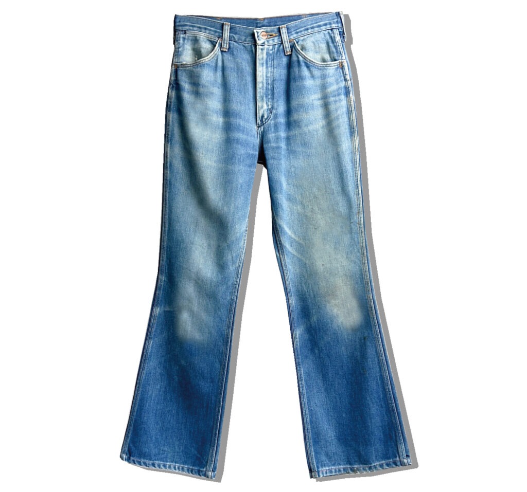 Wrangler 945 BootsCut Denim Pants Front