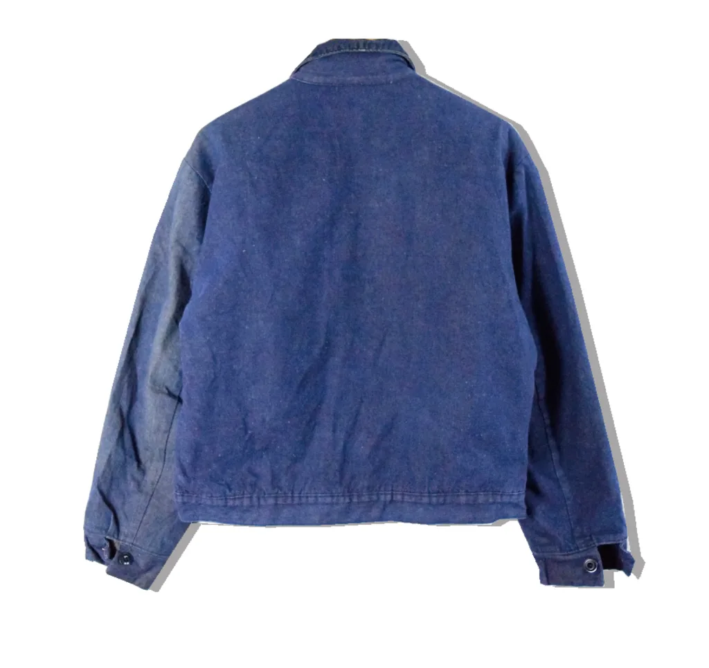 Wrangler Blacket Lining Denim ship Jacket Back