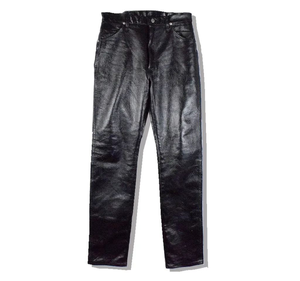 Wrangler Rubber Coated Denim Pants Front