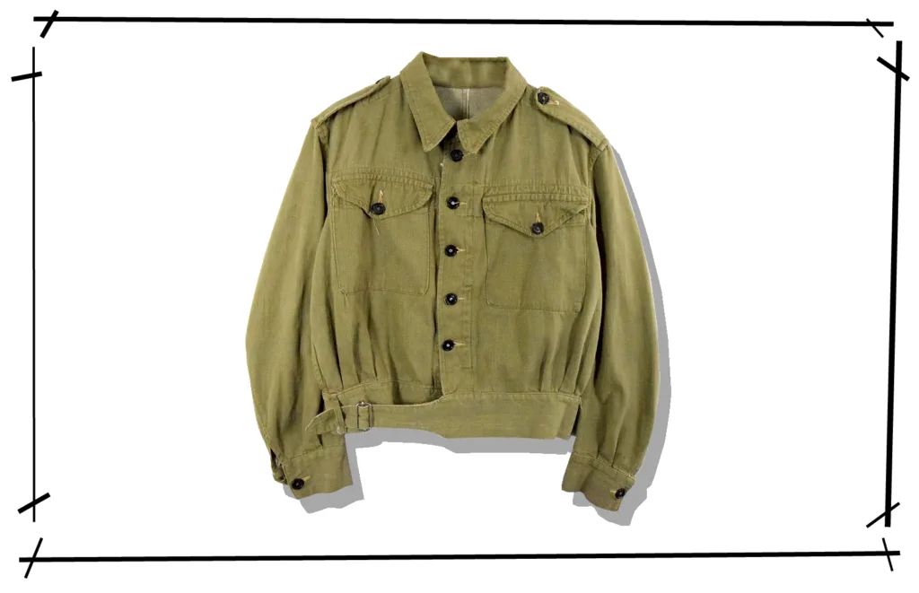 British Army Green Battle Dress Jacket