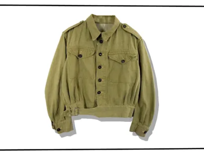 British Army Green Battle Dress Jacket
