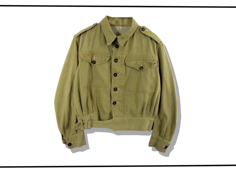 British Army Green Battle Dress Jacket