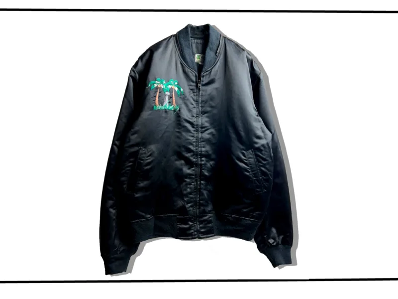 Guam Souvenir Jacket Ma-1 1980s