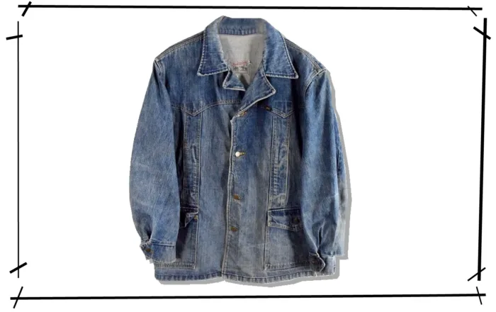 Lee Storm Rider Denim Ran ch coat 1970s