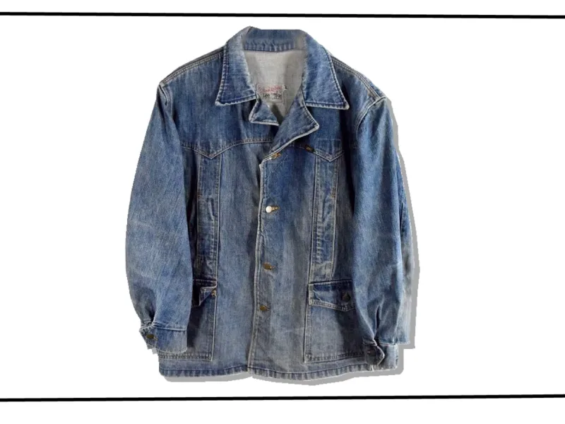 Lee Storm Rider Denim Ran ch coat 1970s