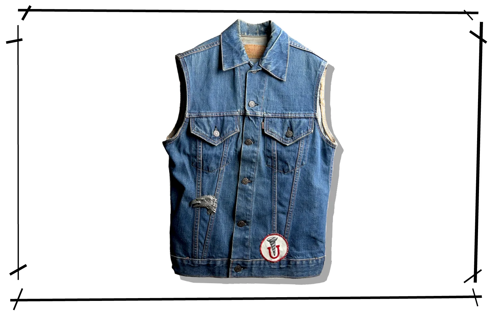 Levi's 70505 Big E Motorcucle Vest