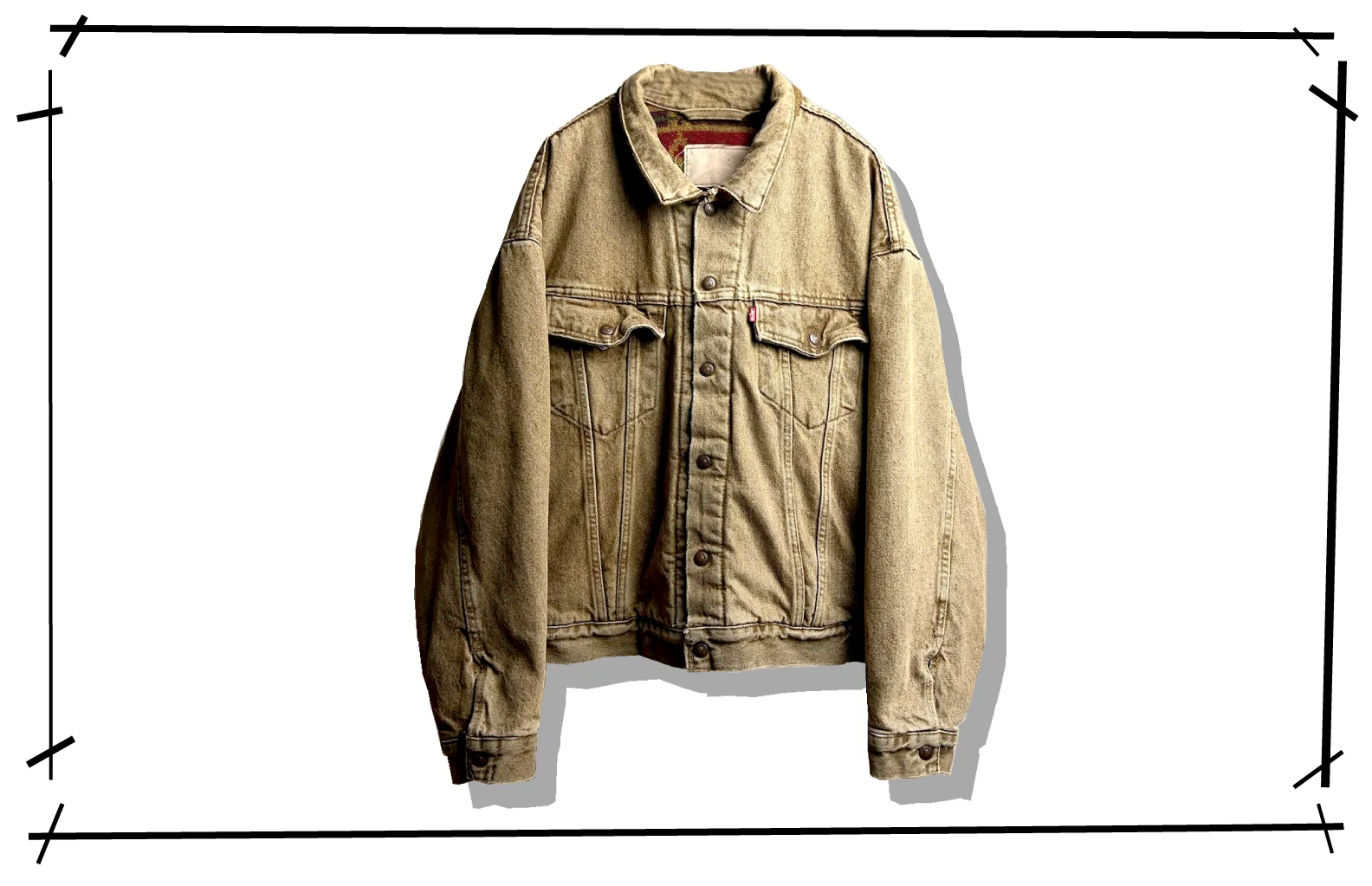 Levi's 70617 Blanket Lined Denim Jacket