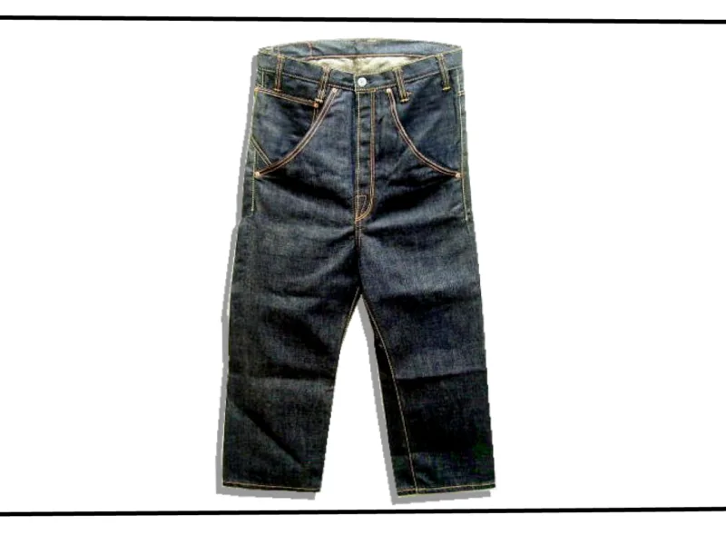 Levis Red Guy's Short Legged Low Crotch Sarrouel Pants 2901-11 Denim Pants