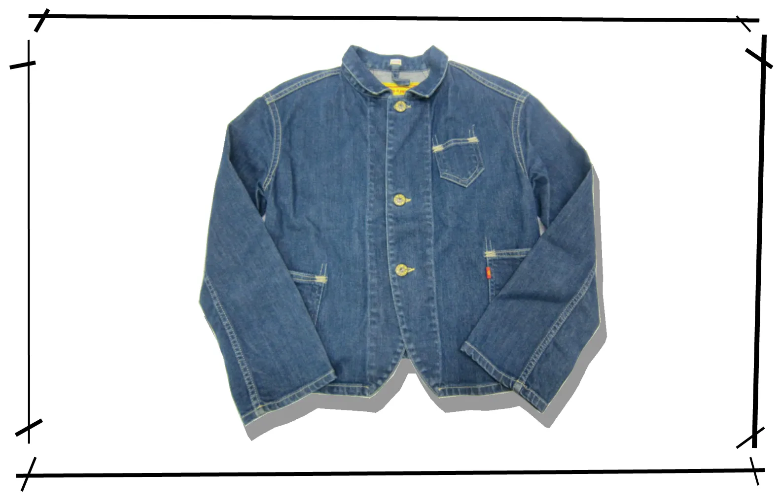 Levi's Red Lydia 02524 1173 Denim JAcket 2003AW
