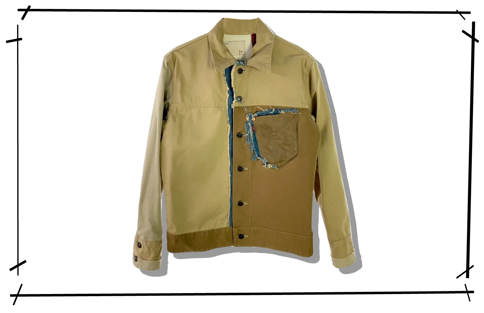 Levi's Redloop Patch Work Denim Jacket cml 70713-15