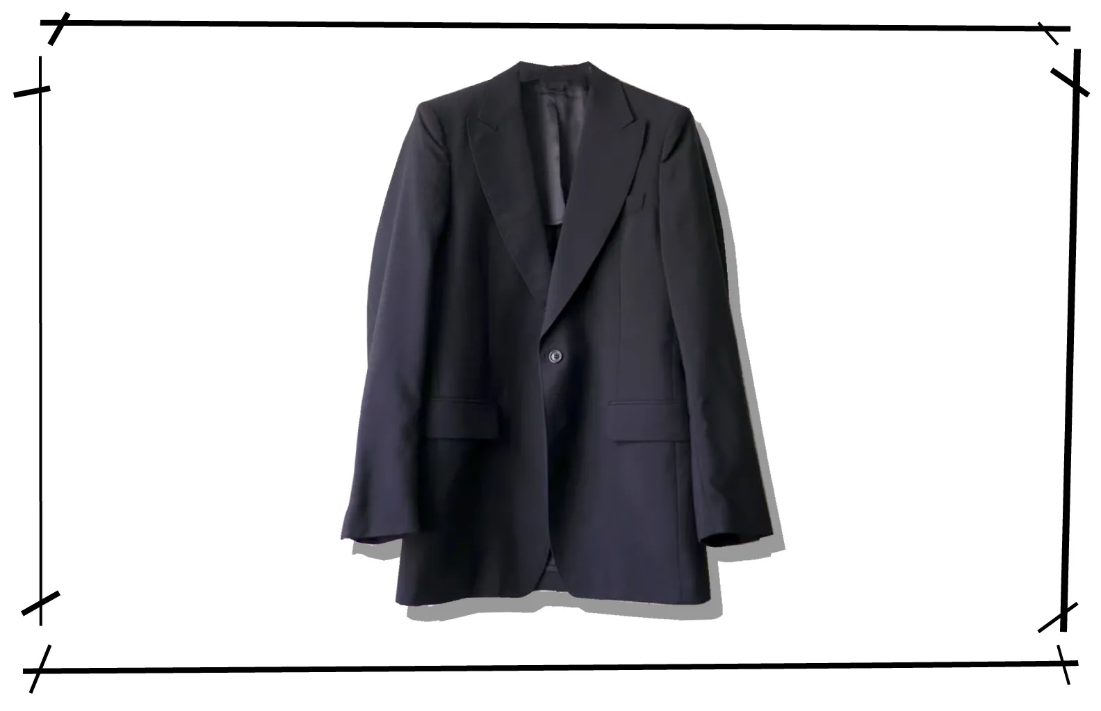 Maison Martin margiela One button Tailored jacket 1999AW