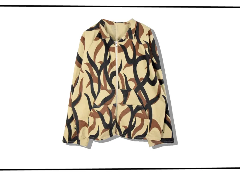 Tribal camouflage Zipup jacket
