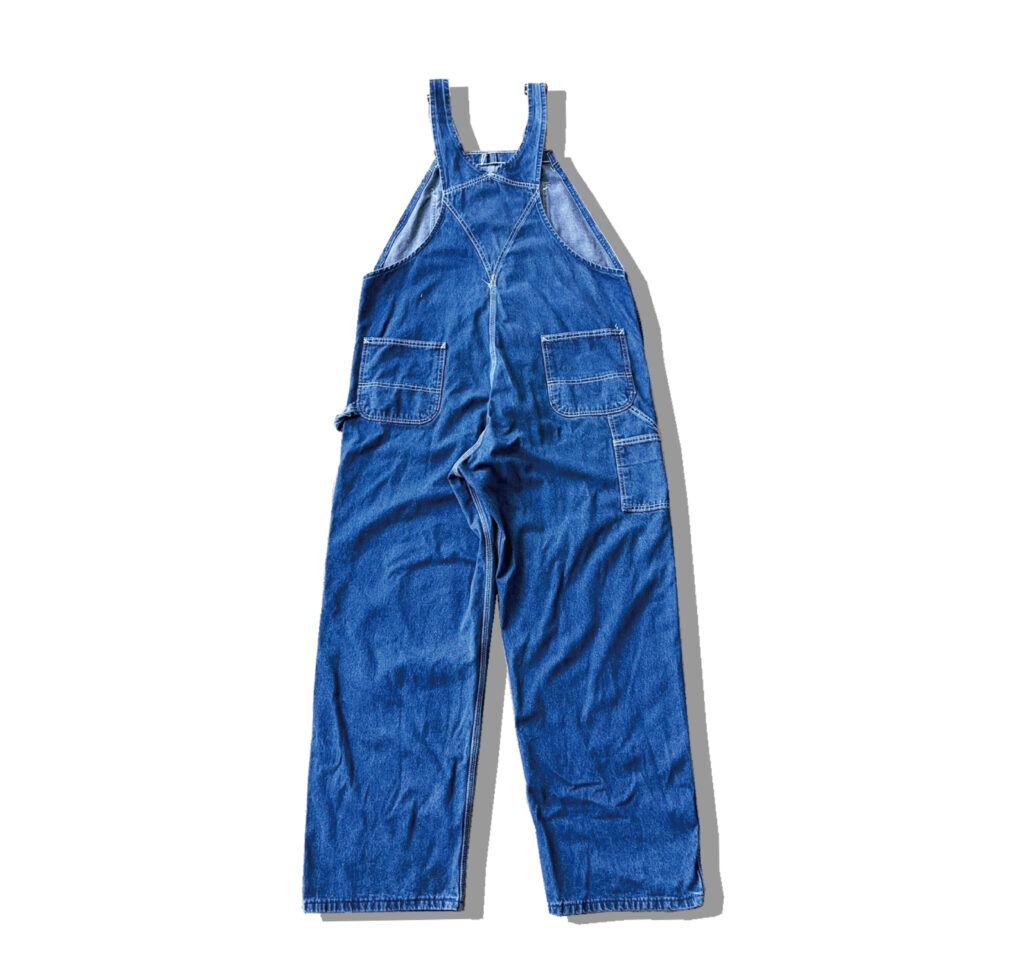 Carhartt R07 Denim Overall Back