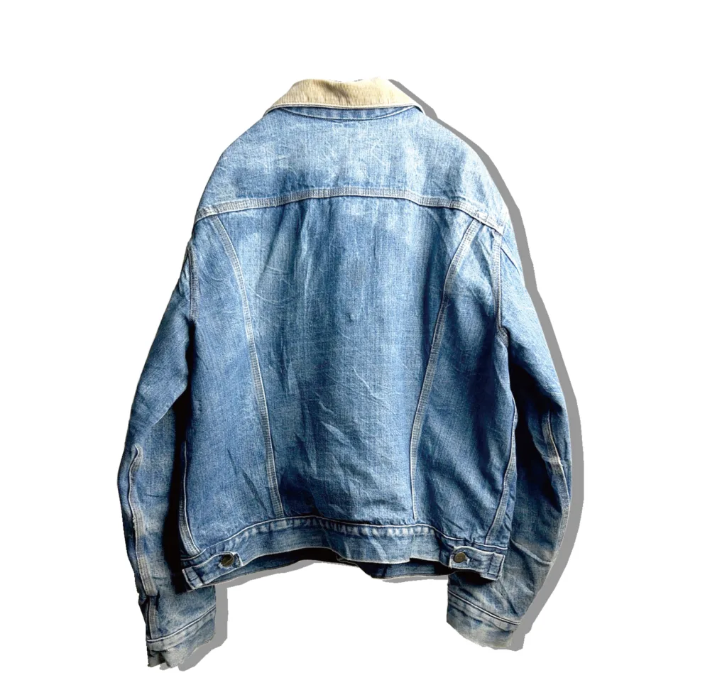 Carhartt Lined Trucker Denim Jacket 1970s Back