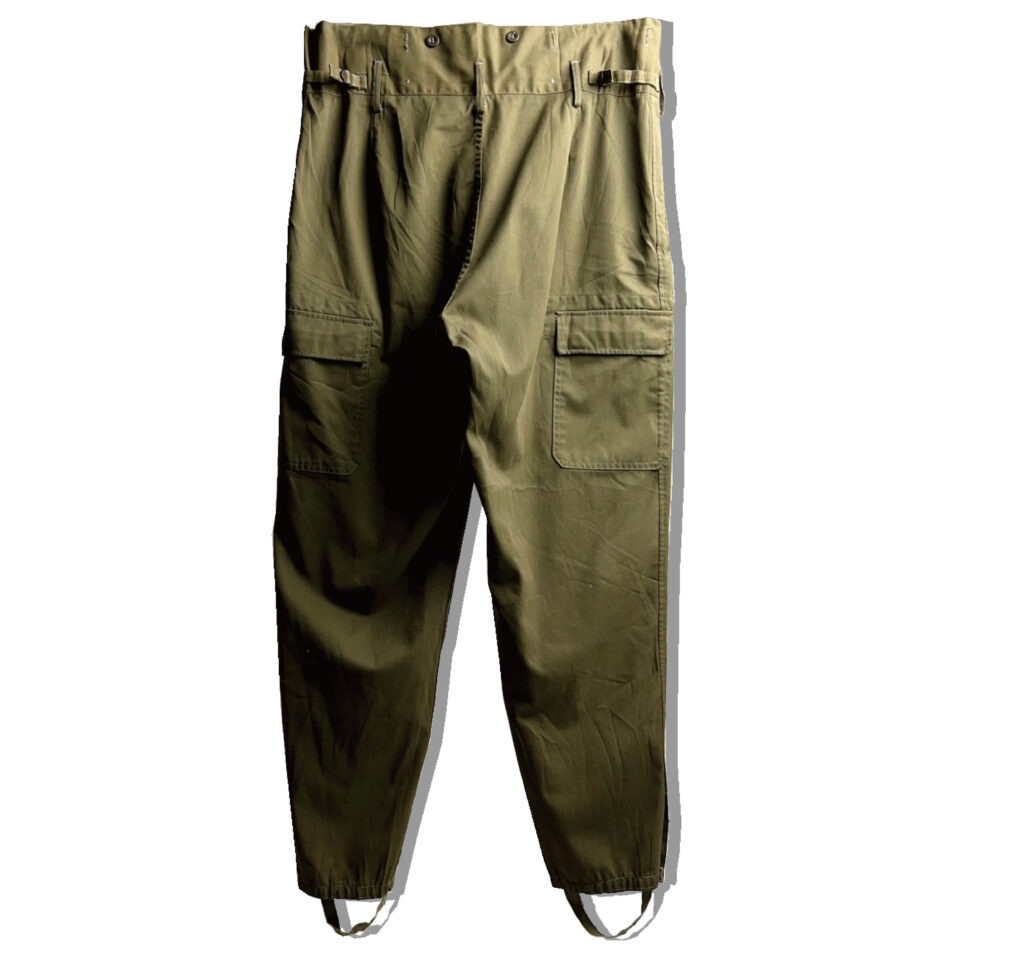 Czech Army M-85 Field Cargo Pants Back