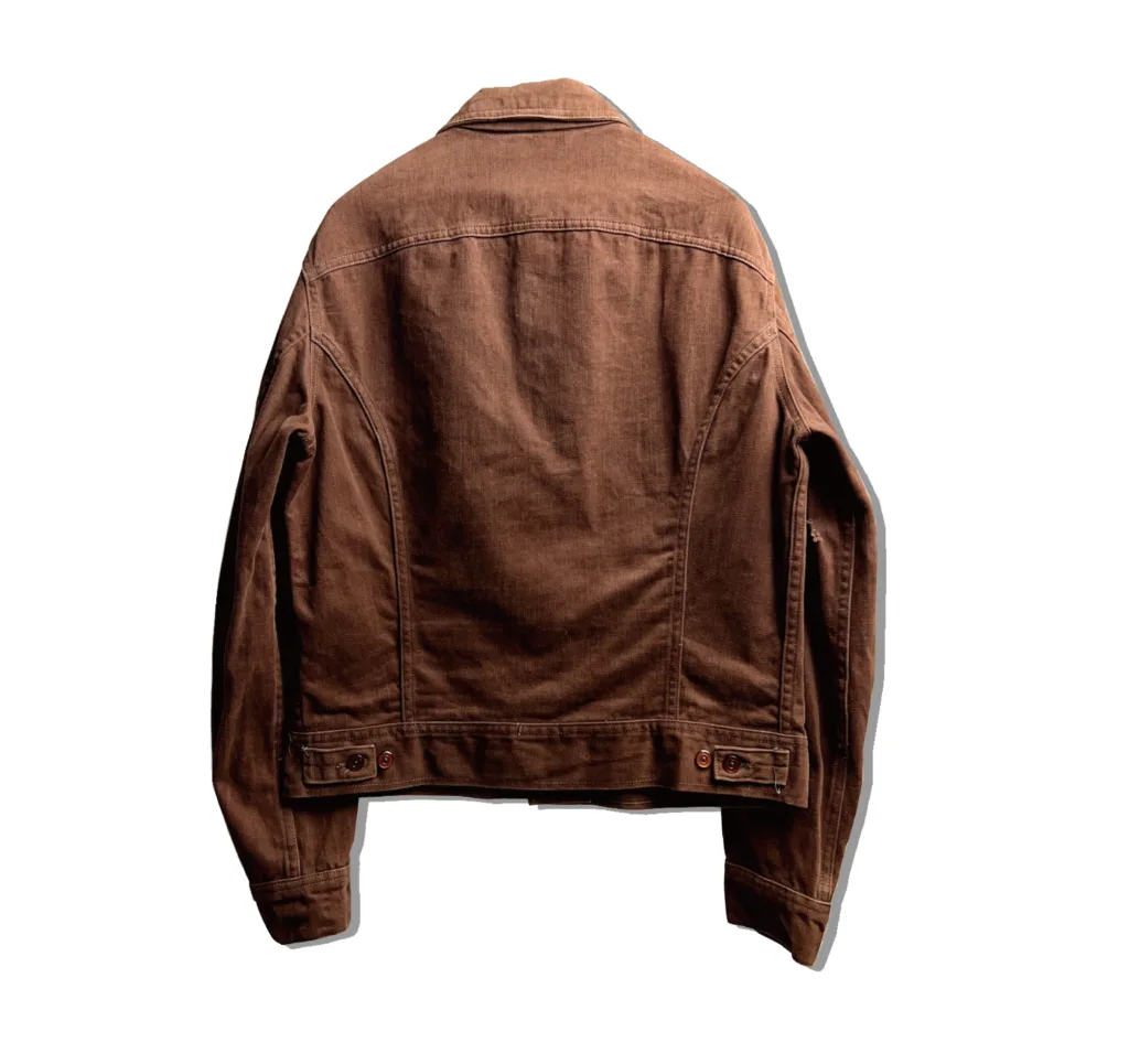 Lee Moleskin Trucker Jacket 1970s Back