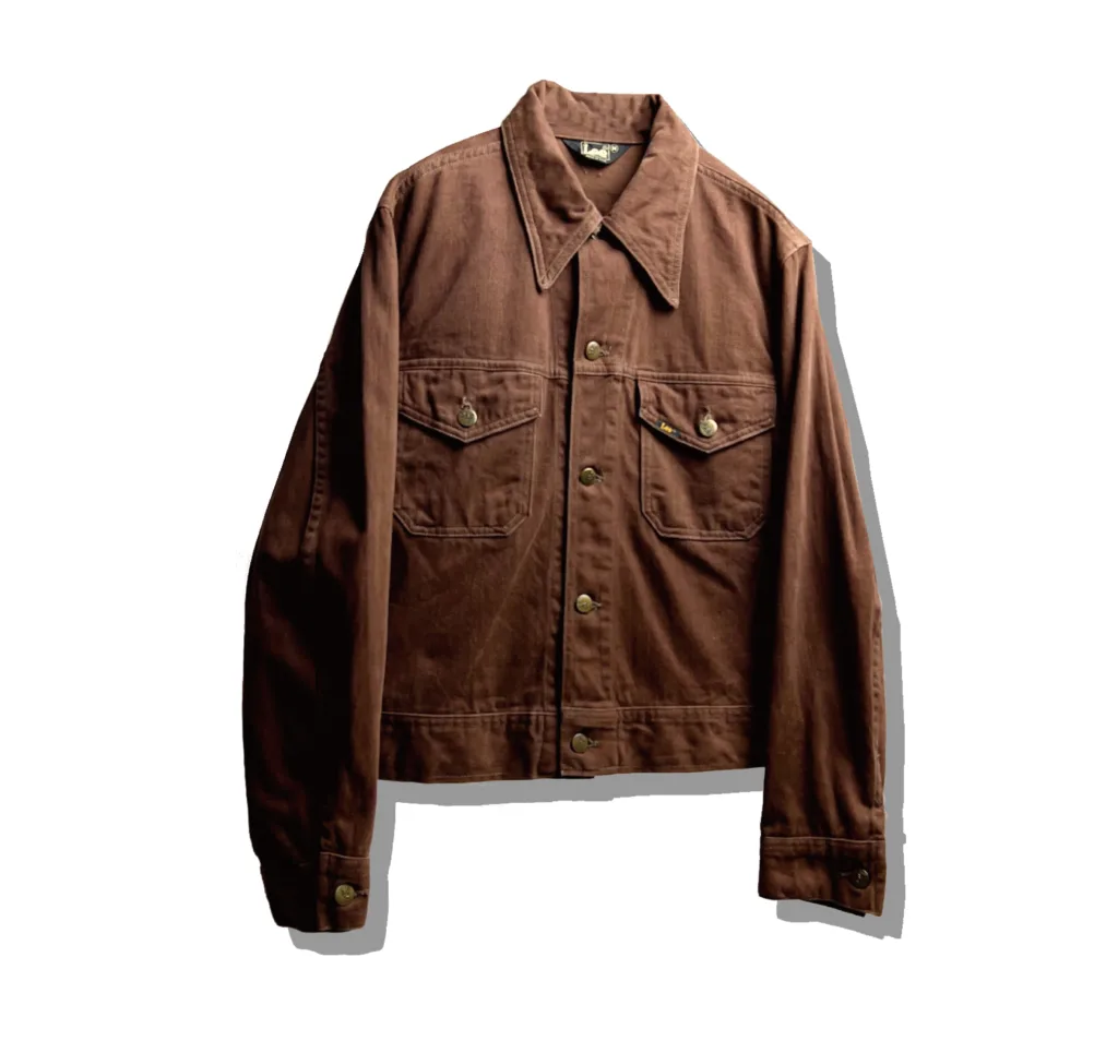 Lee Moleskin Trucker Jacket 1970s Front