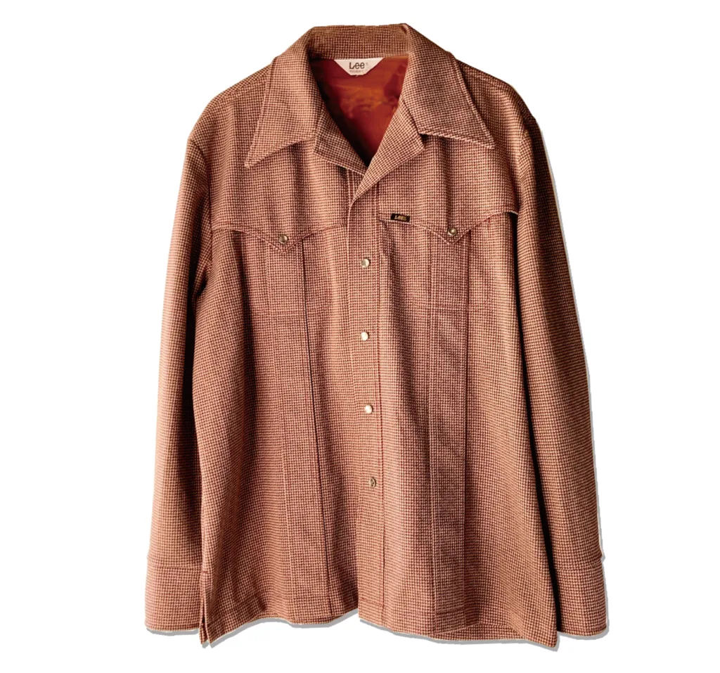 Lee Riders Western Shirt Jacket 1970s Front