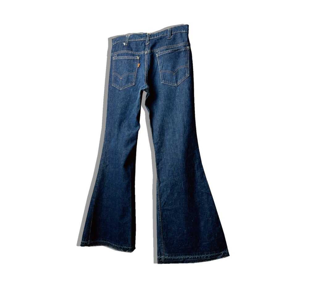 Levi's 684 Denim Pants Flare Big Bell Back