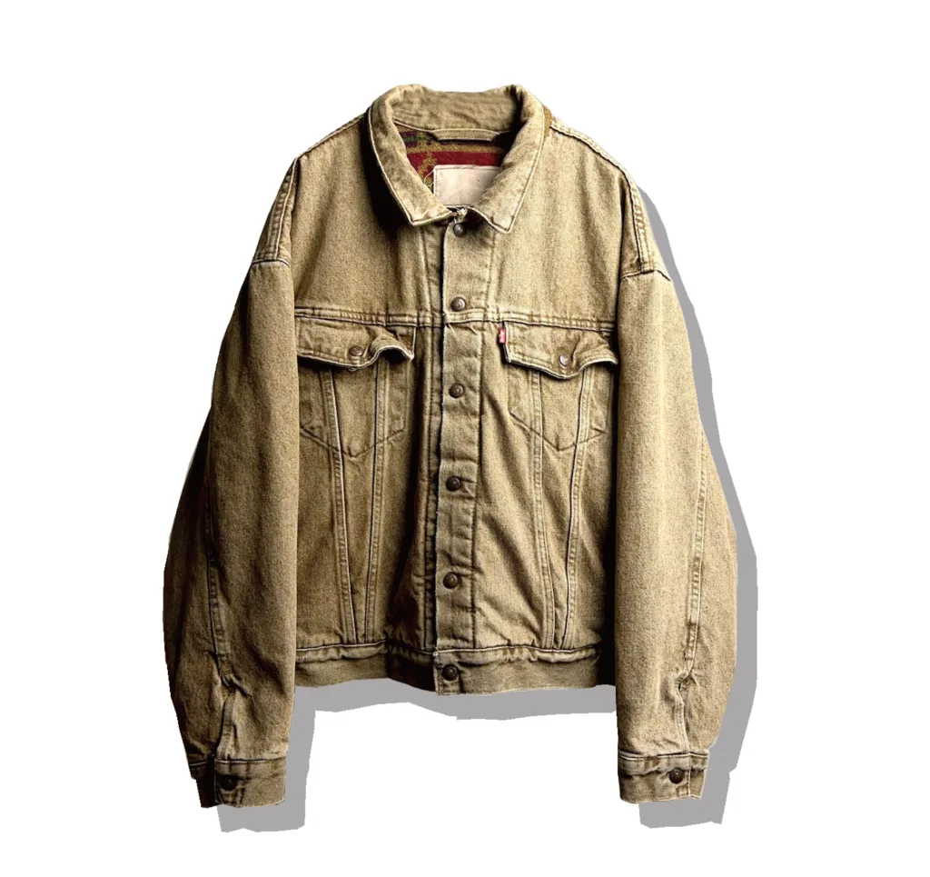 Levi's 70617 Blanket Lined Denim Jacket Front