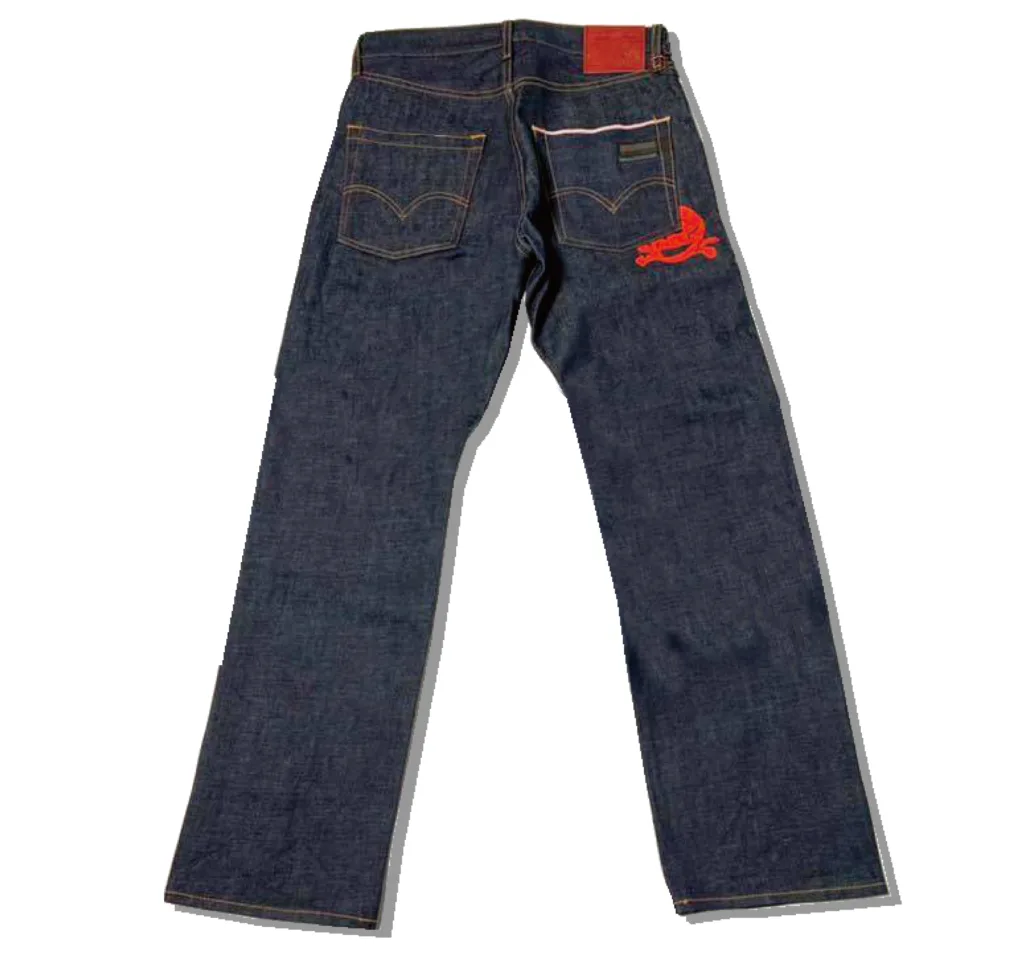 Levis Fenom x A F F A AF505-0001 Rigid Denim Pants Back