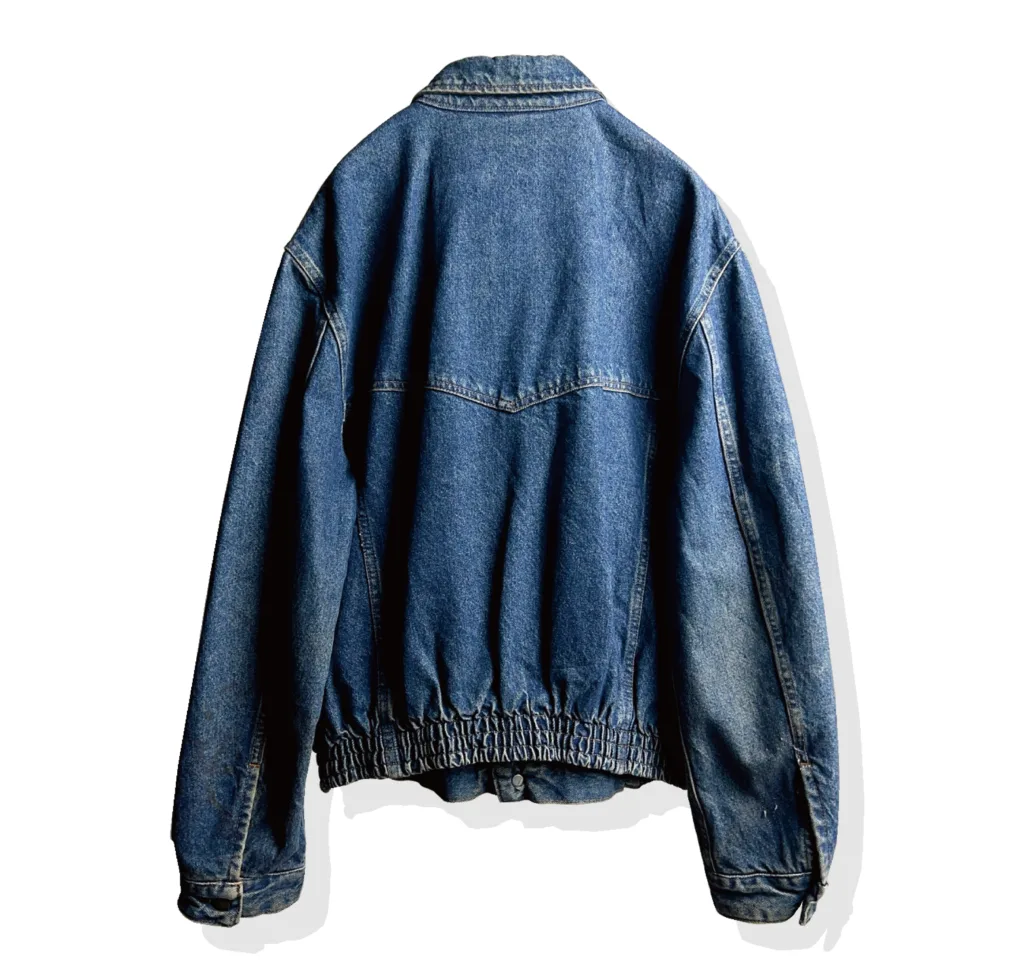 Levi's Lined Denim Blouson 1990 Back