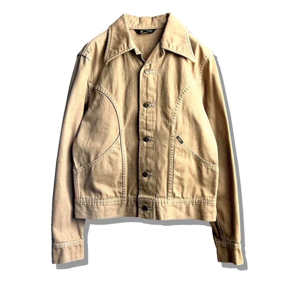 Lee Moleskin Trucker Jacket 1970s Front