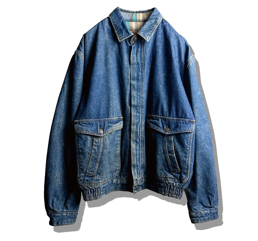 Levi's Lined Denim Blouson 1990 Front