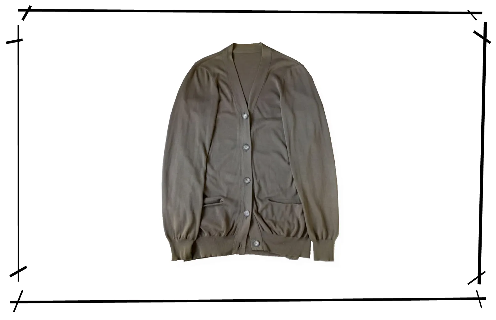 Maison Martin Margiela cardigan 1998SS