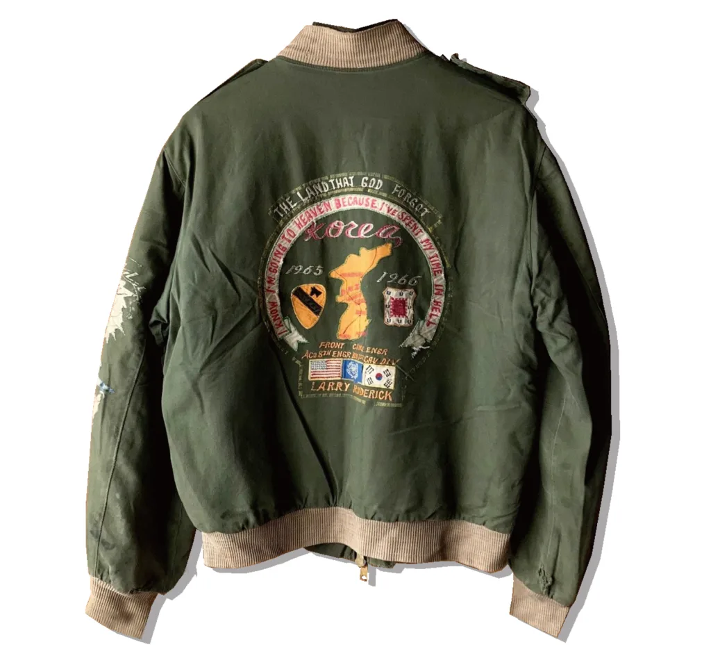 Suvenior jacket korea 1960s Back