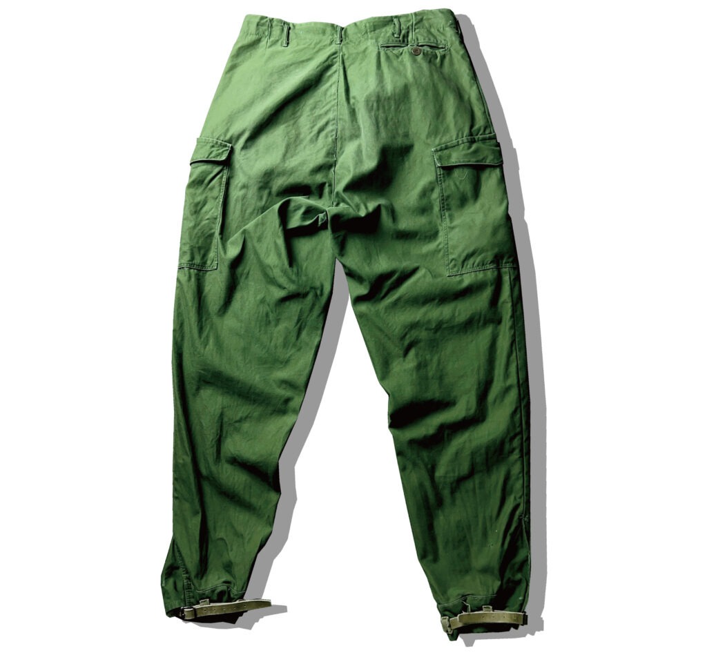 Swedish Army M-59 Cargo Pants 1970s Back