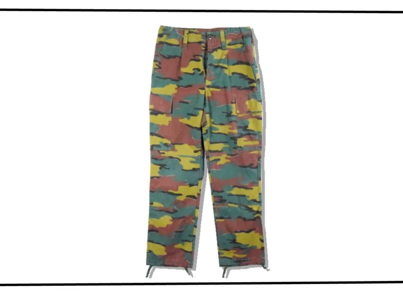 Belgium army M-90 jigsawKamo leepstopcargo pants