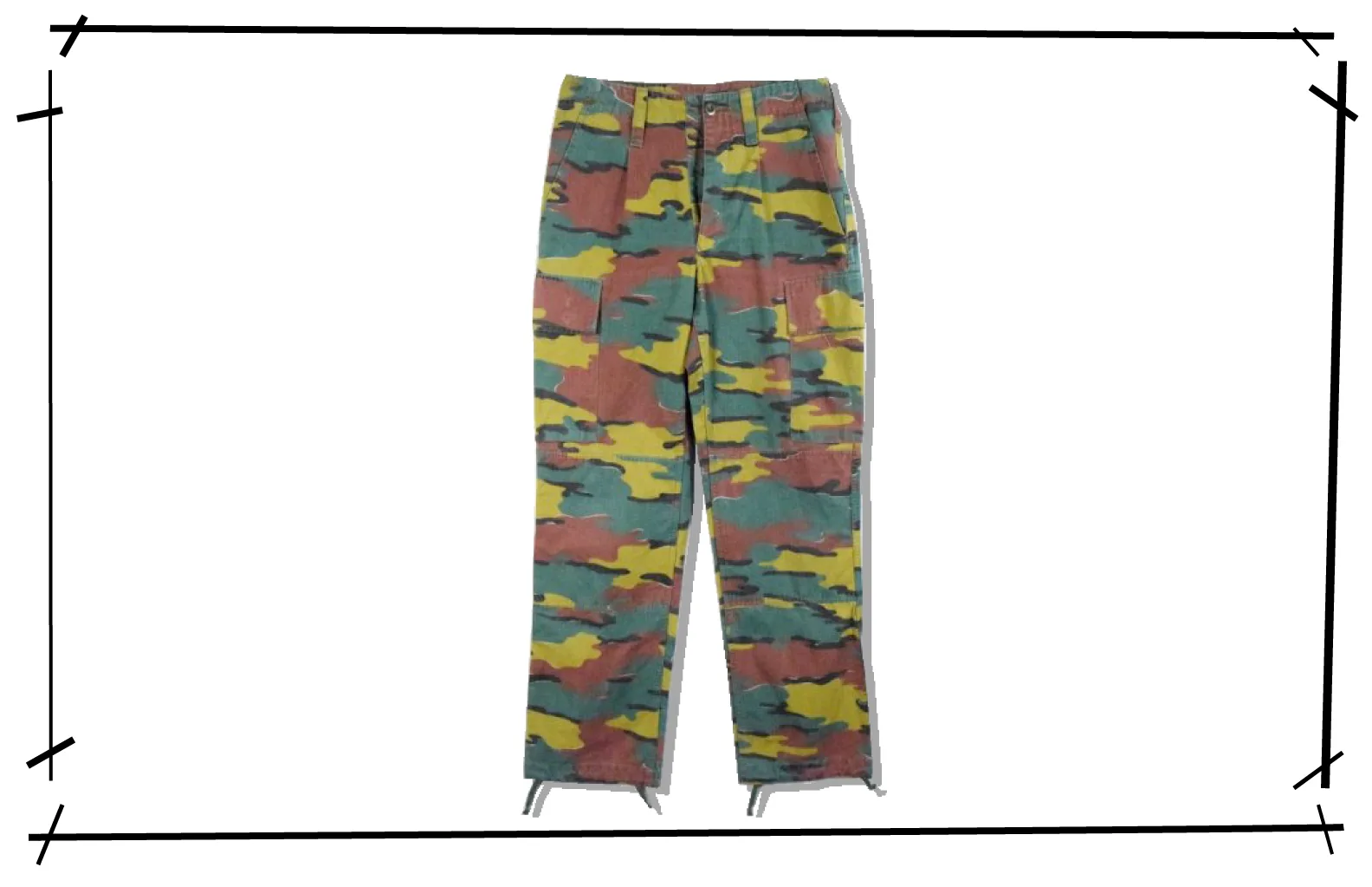 Belgium army M-90 jigsawKamo leepstopcargo pants