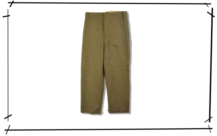 Canadian Army Battle Dress Pants 1950s