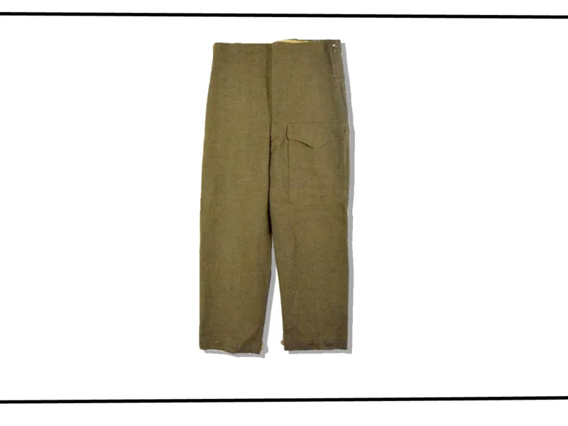 Canadian Army Battle Dress Pants 1950s