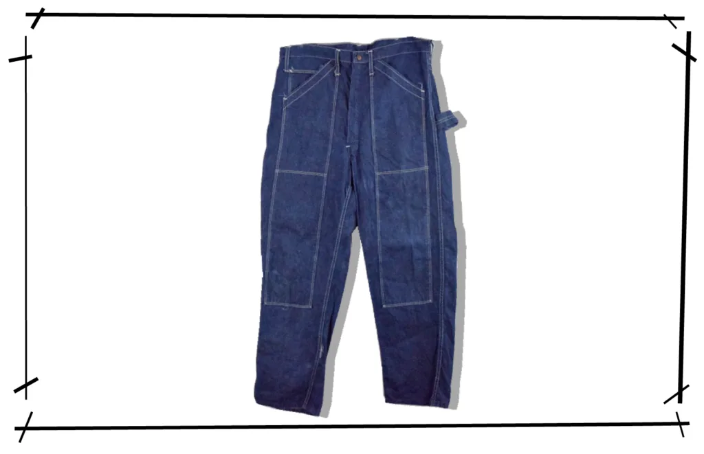 Double knee Painter Denim Pants