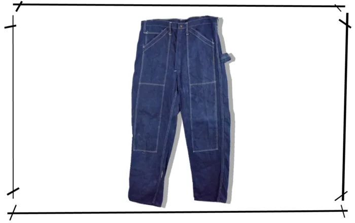 Double knee Painter Denim Pants