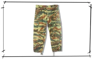 French Army M-47 Lizard kamo HBT cargo pants