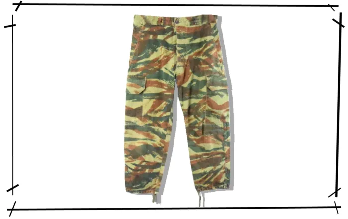 French Army M-47 Lizard kamo HBT cargo pants