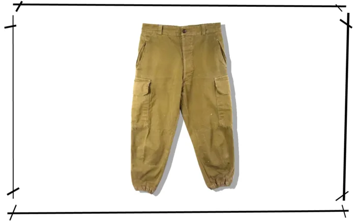 French Army M-47 late HBT Cargo pants