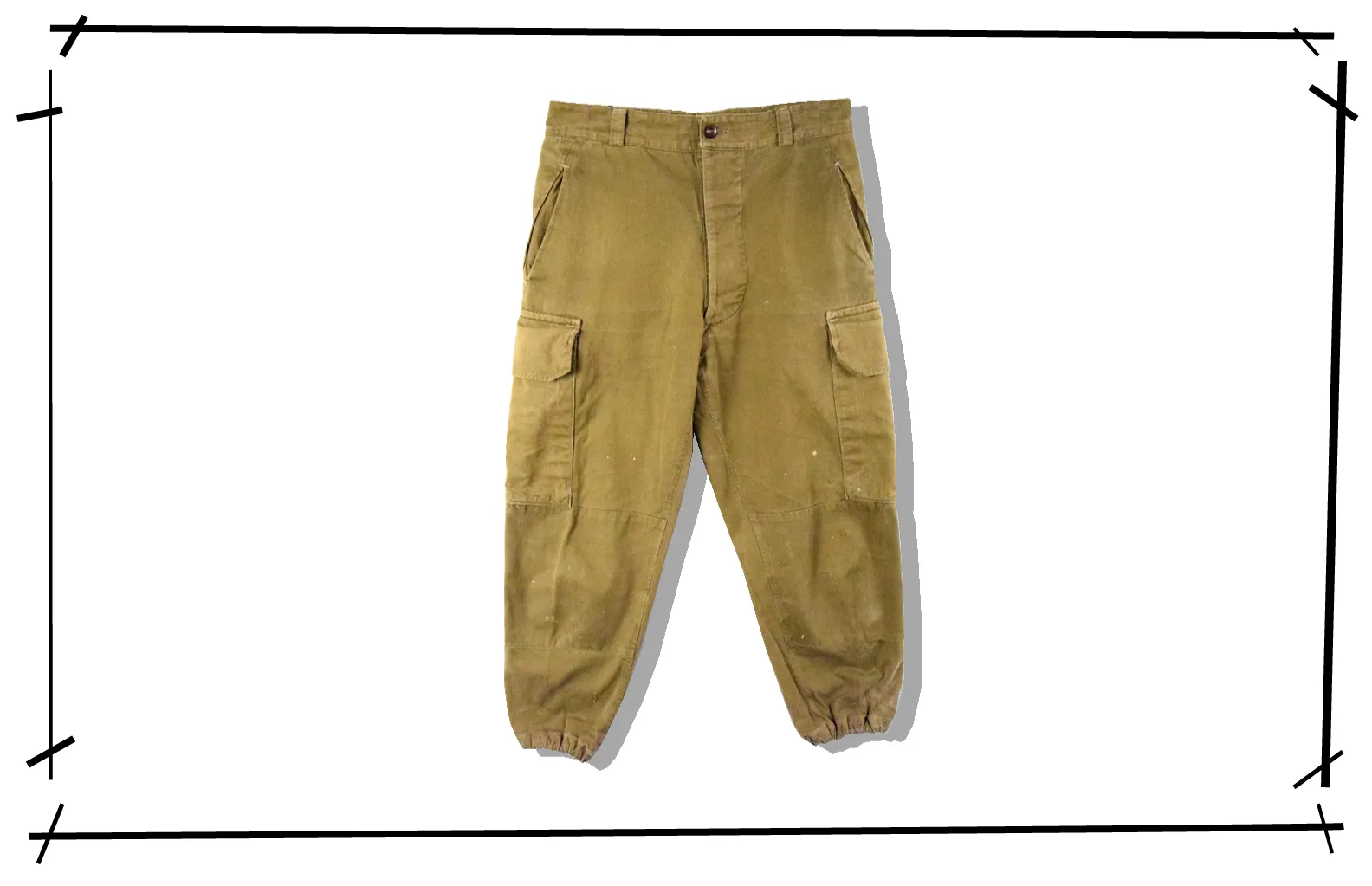 French Army M-47 late HBT Cargo pants
