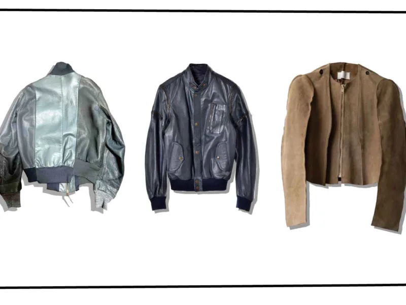 Maison Martin Margiela Leather Jacket Series 001