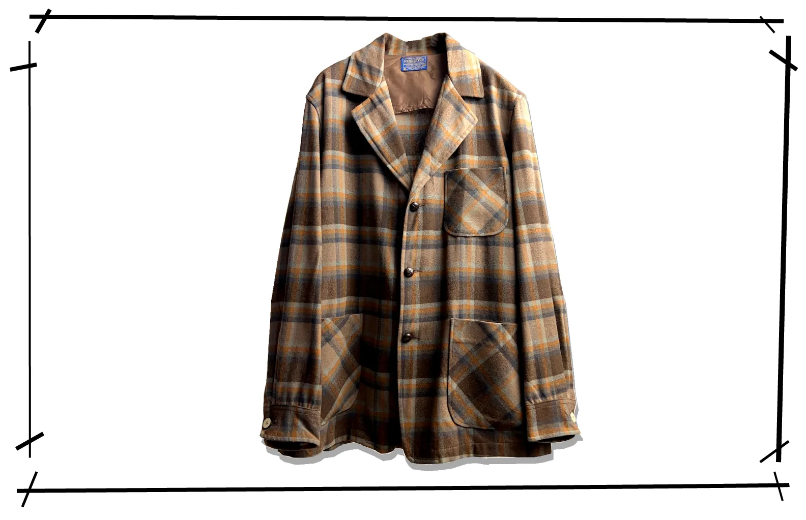 Pendleton Unconstructed JAcket 1970s