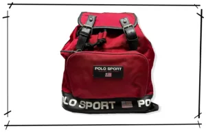 Polo Sports Red one pocket Backpack