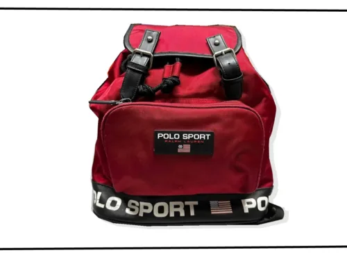 Polo Sports Red one pocket Backpack