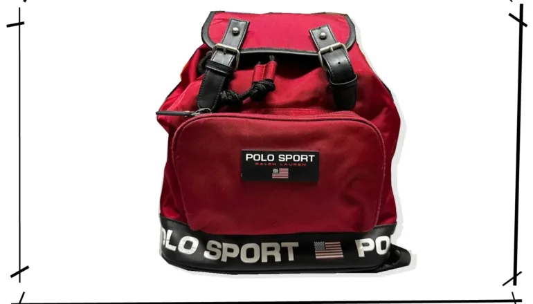 Polo Sports Red one pocket Backpack