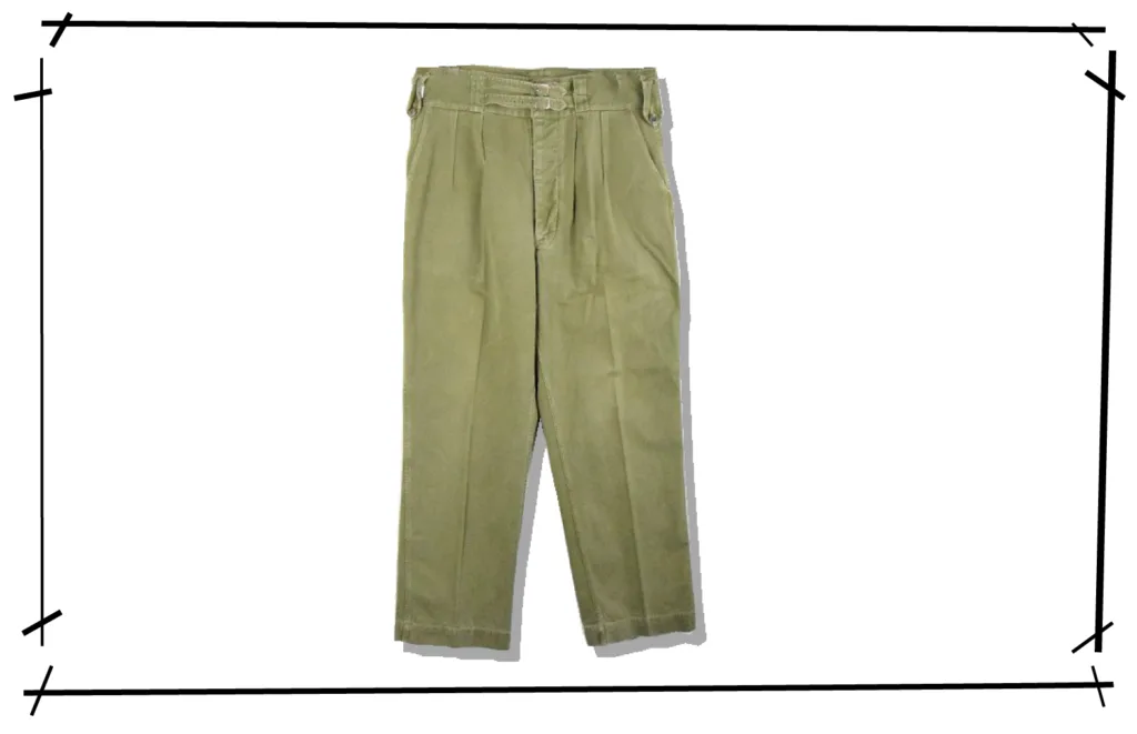 Royal Canadian Army gurkha pants 1960s
