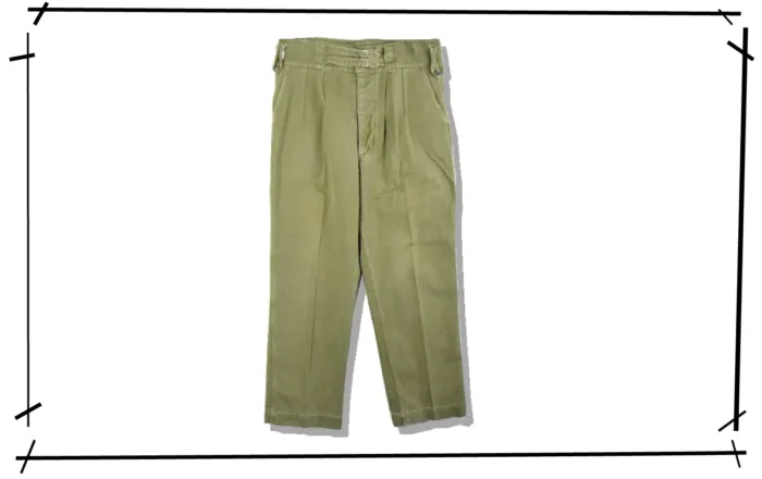 Royal Canadian Army gurkha pants 1960s