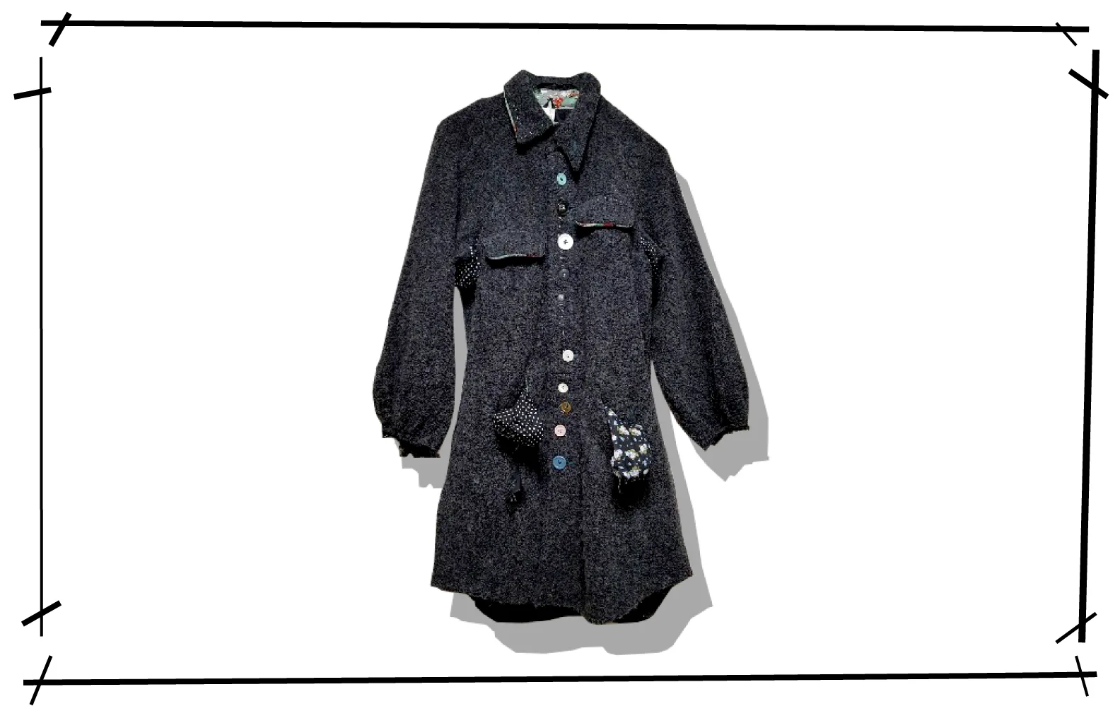 UNDERCOVER Wool Coat 2004AW But beauriful